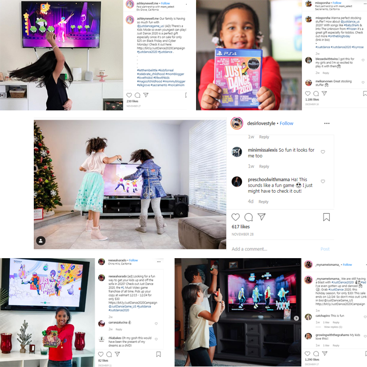 Just Dance Social Media Posts